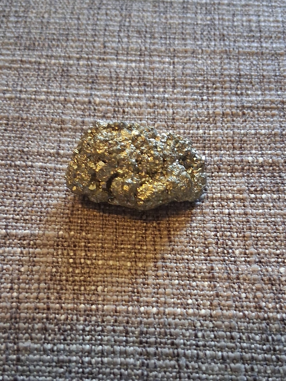 Gold-Tone Pyrite Crystal Cluster AKA "Fool's Gold"